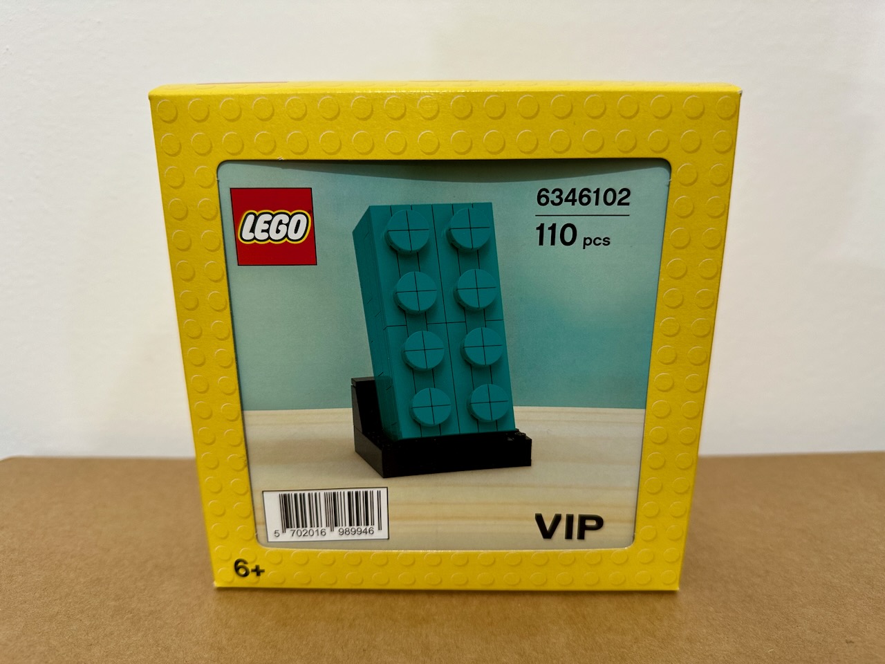 Buildable 2 x 4 Dark Turquoise Brick
